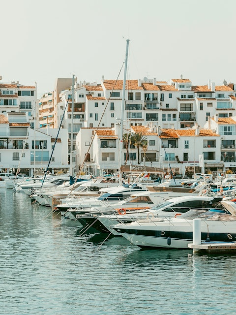 Stroll Puerto Banús marina, Marbella's glittering superyacht hub, just ten minutes away