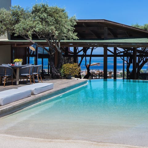 Revel in the peace and tranquillity of your secluded villa