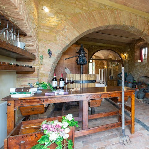 Stage your own wine tasting event