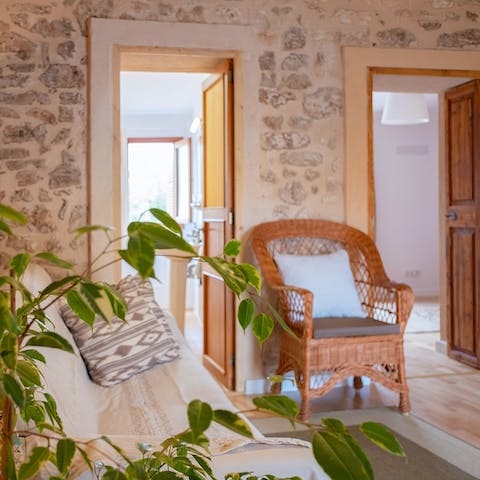 Find plenty of nooks and crannies to have a moment alone and enjoy a good book