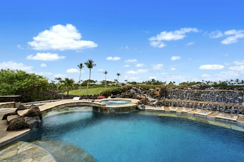 Soak in the hot tub or make a splash in the pool