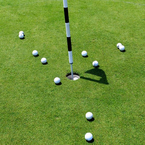 Hit the links at Millennium golf course – it's just a few minutes away