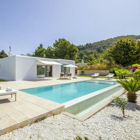 Spend your day lounging by the pool and taking refreshing dips