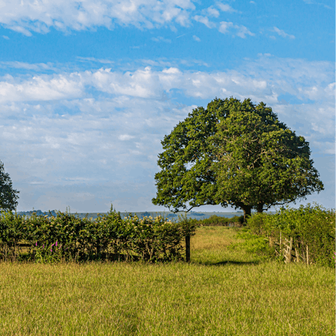 Stay in the beautiful Kent countryside, right on the cusp of the High Weald AONB