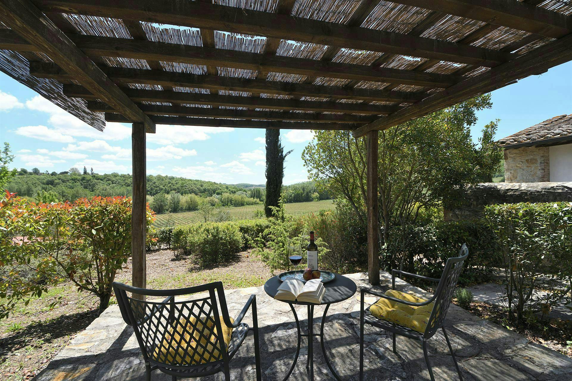 Sun Beams in Tuscany