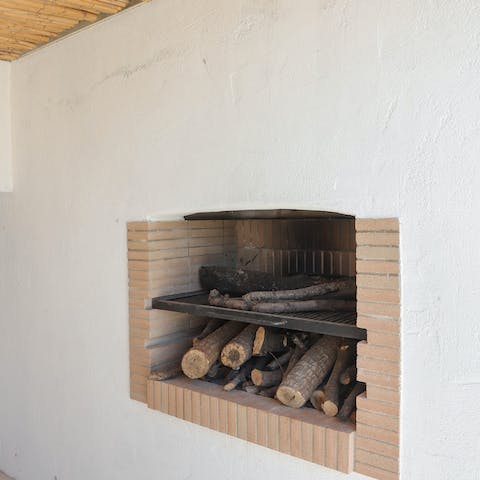 Fire up the outdoor stove for a barbecue lunch in the sun