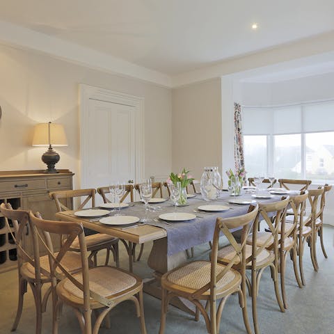 Serve up a delicious home-cooked roast dinner on a Sunday afternoon
