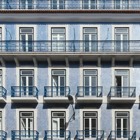 Step outside and discover the colourful streets of Santos