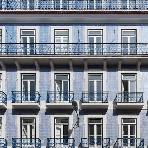 Step outside and discover the colourful streets of Santos