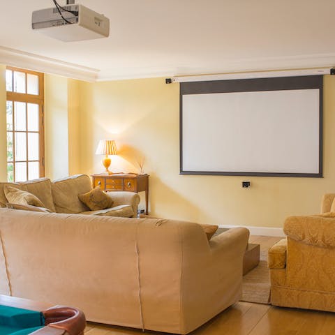 Catch the latest blockbuster on the home cinema set-up