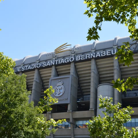 Cheer on Real Madrid at the Santiago Bernabéu Stadium
