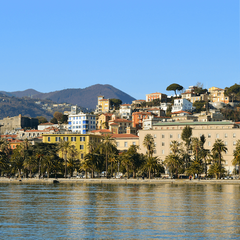 Explore the nearby port city of La Spezia, a city steeped in seafaring history and heritage