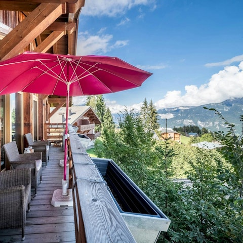 Feel inspired by the stunning views from the balcony