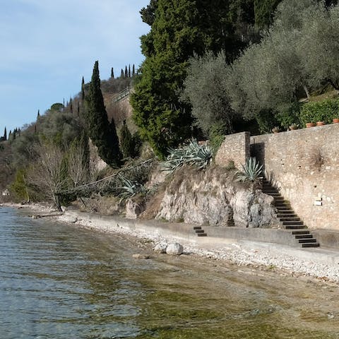 Make morning swims part of the new routine