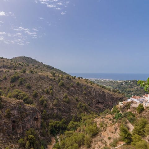 Soak up gorgeous views of the Andalusian mountains