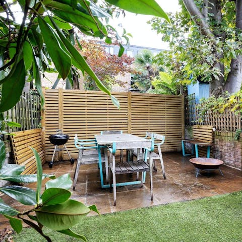 Fire up the barbecue for a flame-grilled feast in the garden