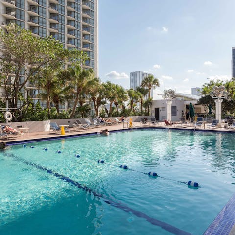 Make morning laps here part of your new routine