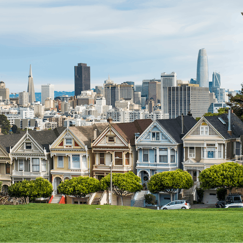 Drive to San Francisco in twenty-five minutes