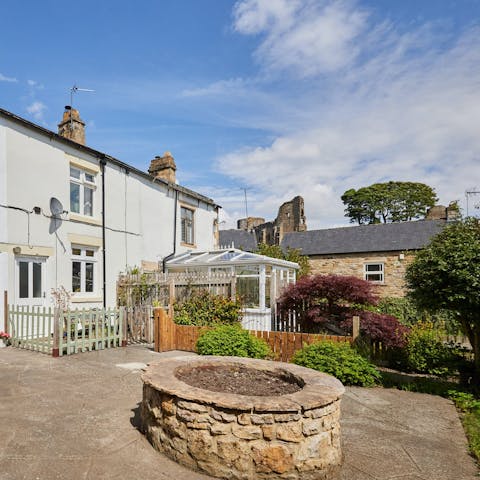 Spend sunny afternoons in the garden