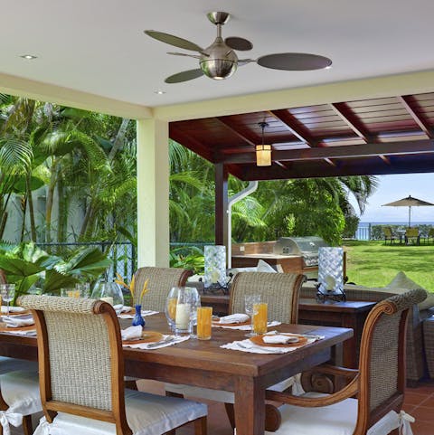 Have the private chef rustle up some local Caribbean culinary delights