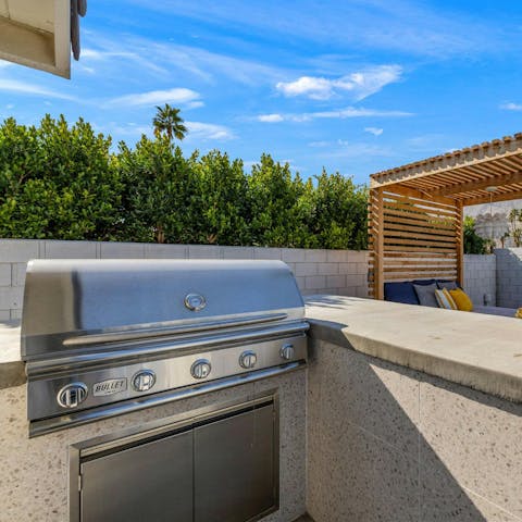 Cook up an alfresco feast on the barbecue grill