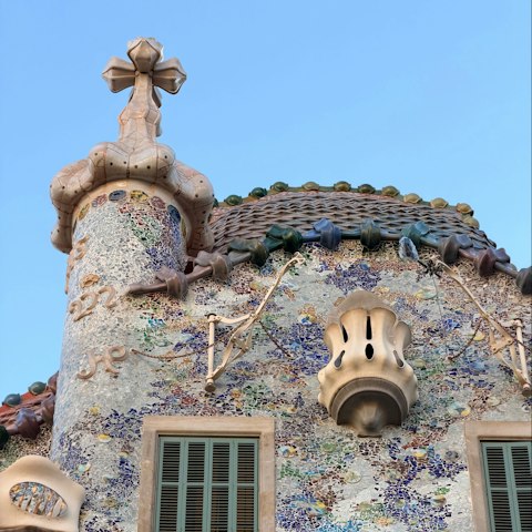 See Casa Batlló up close – it's a ten-minute walk away