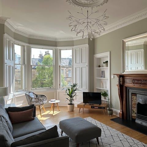 Admire the original Victorian features
