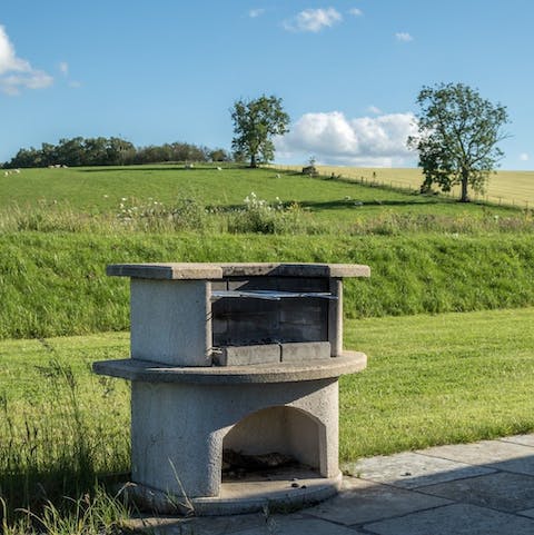 Grill up some delicious locally sourced grub on the barbecue