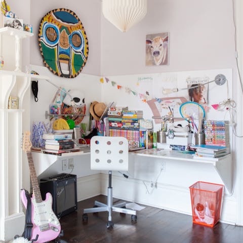 Keep youngsters entertained with the range of fun items in the bedrooms