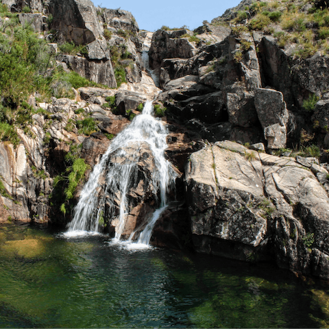 Explore the mountainous nature reserve of Peneda Geres National Park, forty minutes away