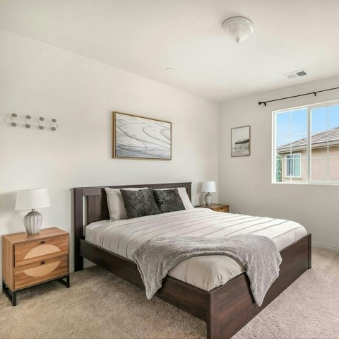 Sleep deeply in the comfortable hotel-quality beds