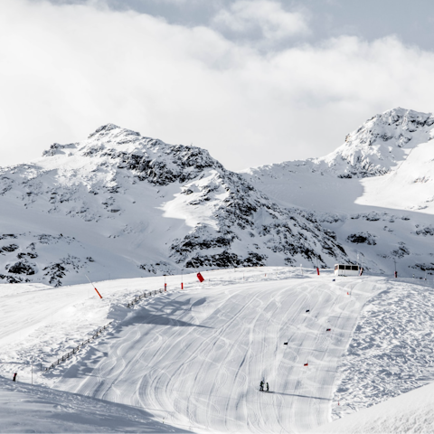 Head to La Clusaz for some ski action, less than ten minutes away by car