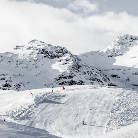 Head to La Clusaz for some ski action, less than ten minutes away by car