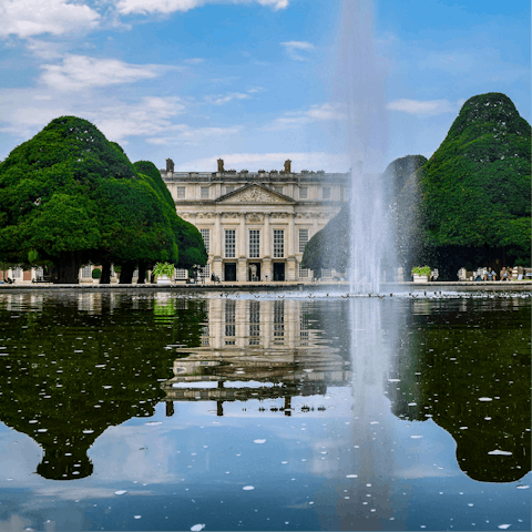 Pack a picnic and spend the afternoon at Hampton Court