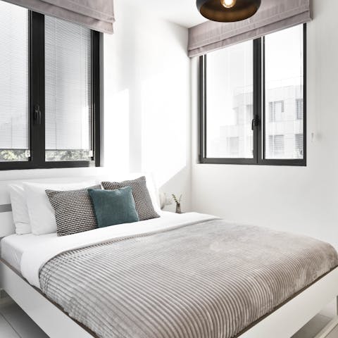Wake up feeling well-rested thanks to the comfy bedrooms