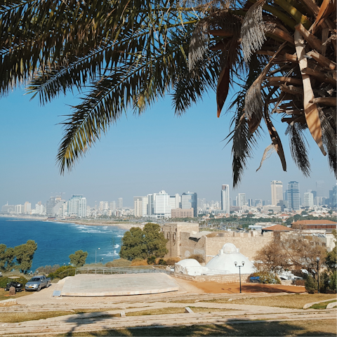 Stay in the heart of Tel Aviv, close to the beautiful beaches of the Yafo district