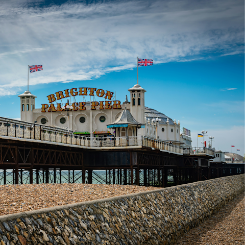 Discover the world-famous Brighton Palace Pier