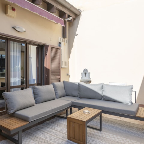 Make aperitivos on the terrace a nightly ritual