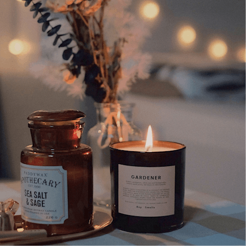 Arrange an at-home massage and for ultimate relaxation