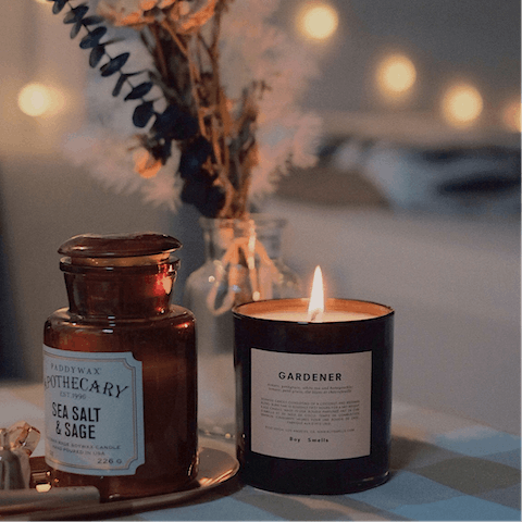 Arrange an at-home massage and for ultimate relaxation