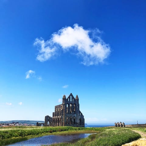 Go out and explore Whitby – you're just a twenty-minute walk from Whitby Abbey