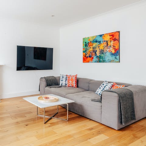 After a day exploring, hunker down for a cosy night in