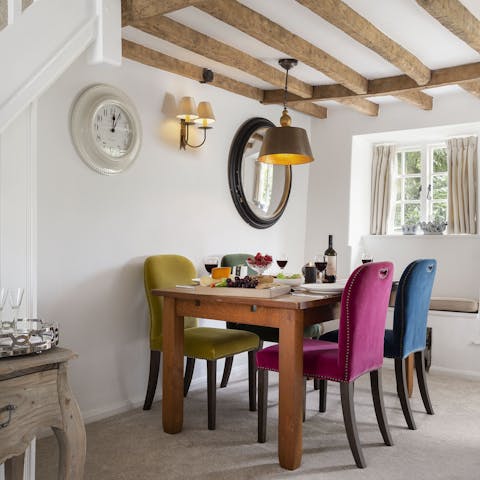 Bring back fish and chips to enjoy together with a glass of wine