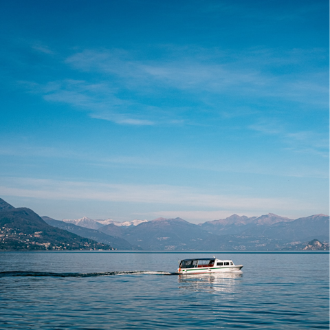 Take a ferry around the towns and beauty spots of Lake Como