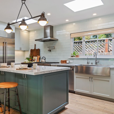 Prepare wonderful meals in the gourmet kitchen