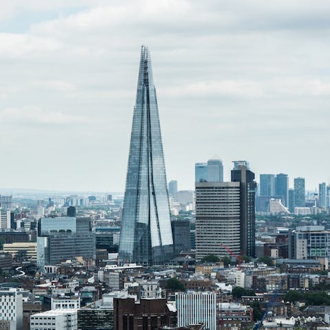 Admire The Shard, London's tallest building