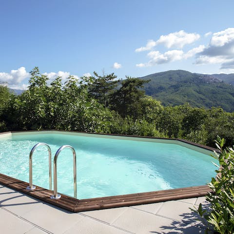 Make a splash in the communal pool