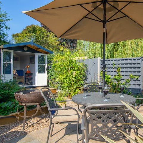 Spend relaxing afternoons secluded away in the peaceful haven of your garden
