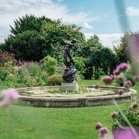 Head to Regent's Park for a beautiful afternoon stroll