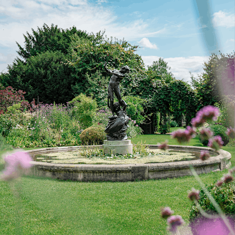 Head to Regent's Park for a beautiful afternoon stroll